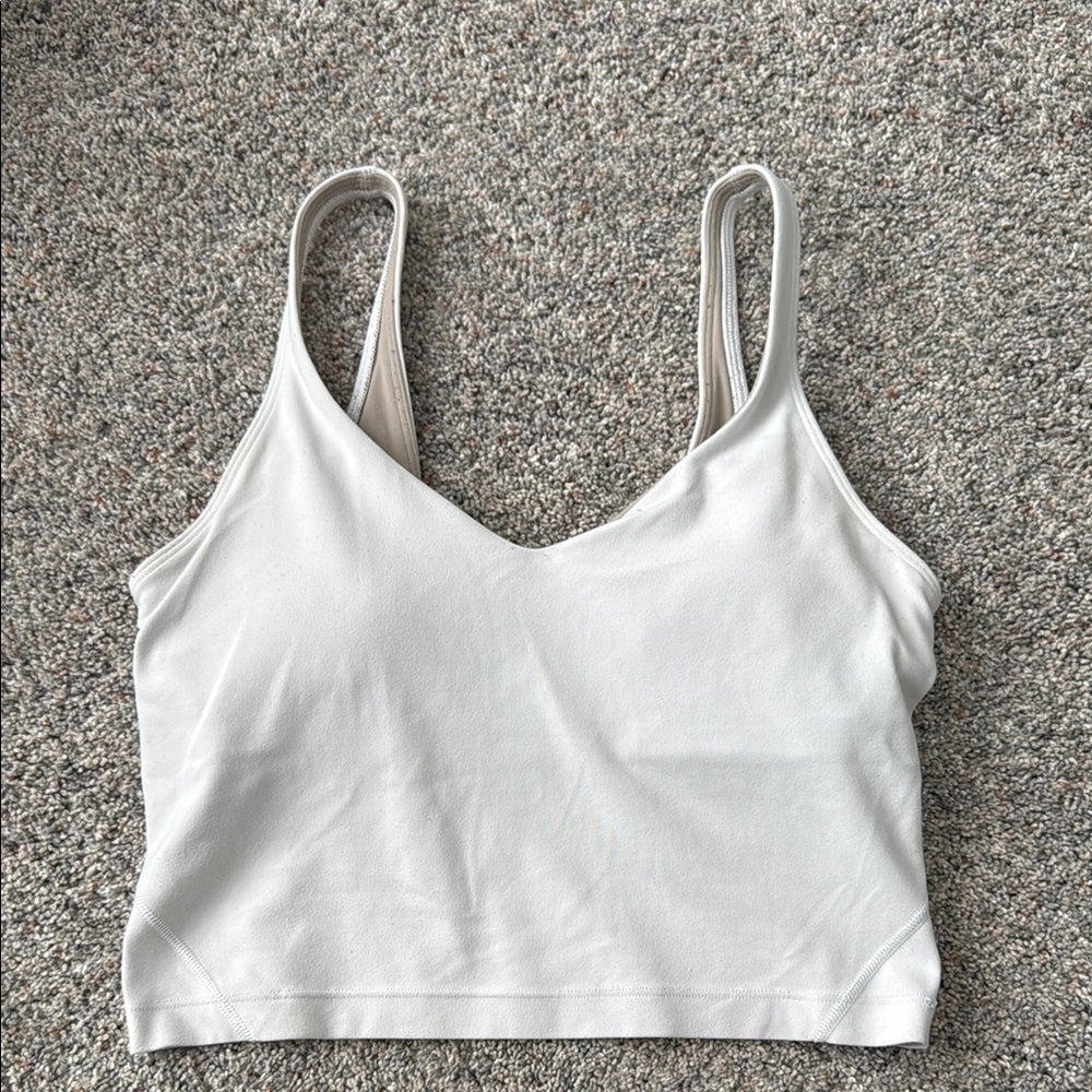 Lululemon white align tank top
